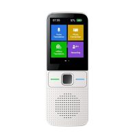 T10 Offline Voice Translator Voice Translator Smart Portable 137 Languages Real Time Translator Inter-Translation Machine Black
