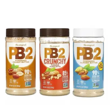 PB2 Crunchy Powdered Peanut Butter - Peanut Butter Powder with Small  Crunchy Peanut Pieces