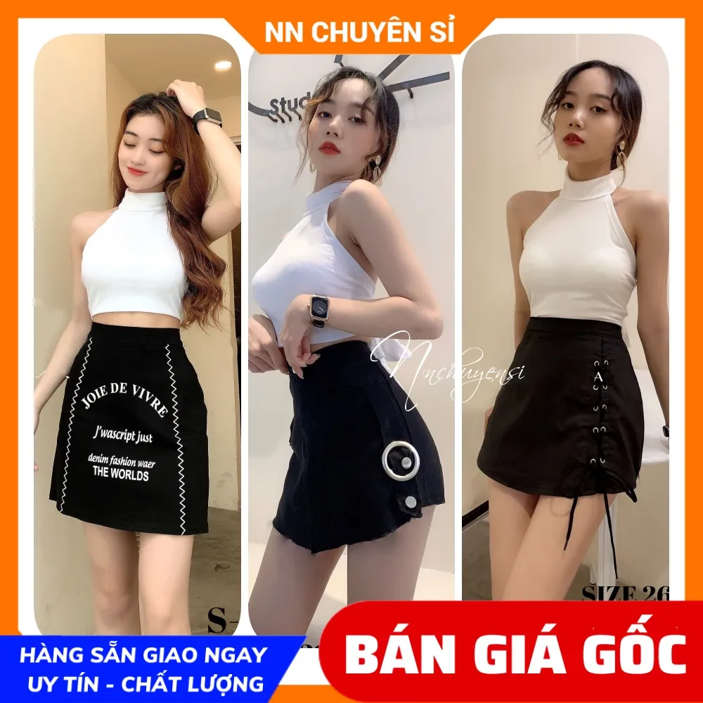 Sét áo và chân váy nữ áo cúp ngực trễ vai bèo kèm chân váy xẻ dễ thương   Shopee Việt Nam
