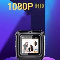 2021ใหม่1080จุด FHD จอแสดงผล HD มินิกล้องขนาดกะทัดรัดร่างกายเวบออกแบบคลิปแหวนแบบพกพา DV บันทึกวิดีโอ Boice บันทึกภาพ