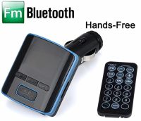 Bluetooth hands-free MP3 FM จอ LCD ในรถยนต์