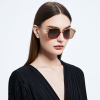 Women Sunglasses Polarized UV400 Gradient Lens Retro Luxury Crystal Ladies nd Fashion Sun Glasses Eyewear For Female