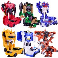 【CC】 Transforming Car Children 12cm Transformation 2 In 1  Deformed for Boy