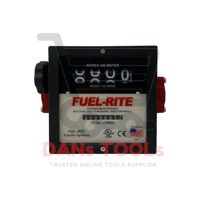 Flow Meter FUEL RITE FUELRITE 4digit 1,5inch Flowmeter Minyak Solar