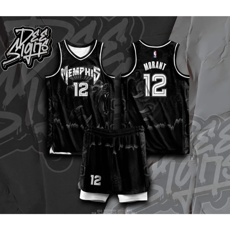 MEMPHIS 08 FOREST MORANT FREE CUSTOMIZE OF NAME AND NUMBER ONLY full  sublimation high quality fabrics basketball jersey