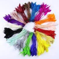 50pcs wing feathers for Crafts Wedding Accessorie Colorful Plumes decorative Bulk 13-25cm