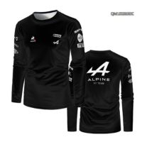 High quality stock ALPINE Moto GP Biker Mens and Kids Long Sleeve Quick dry Causal T-Shirt