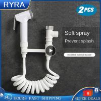 Adjustable Toilet Sprayer Handheld Bidet Faucet Toilet Nozzle Self Cleaning Tap Shower Water Valve Set Bathroom Accessories