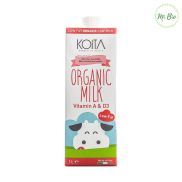 Sữa bò hữu cơ ít béo 200ml và 1 lít Koita