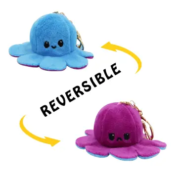 octopus keychain plush