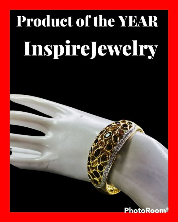 inspire-jewelry-กำไลพลอยนพเก้า-สวยงาม-ปราณีต-เปิดปิดง่าย-งานจิวเวลลี่