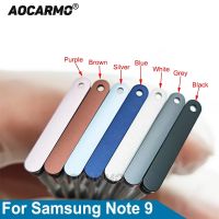 Aocarmo สำหรับ Samsung Galaxy หมายเหตุ 9 N960 N960F Note9 Dual ซิมการ์ดถาดใส่ MicroSD เปลี่ยน Part-JSKB MALL