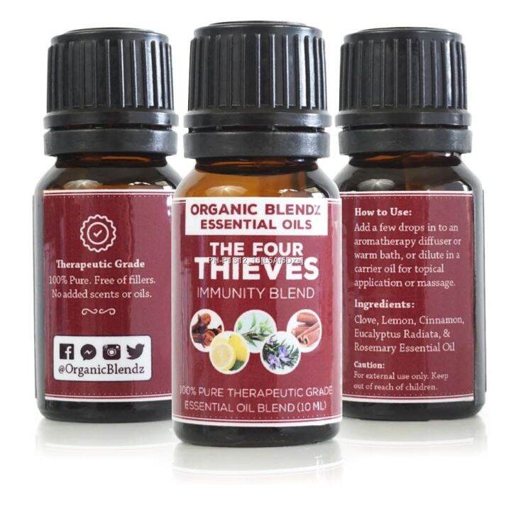 Blendz Thieves Oil Blend Therapeutic Grade 10ml Lazada PH