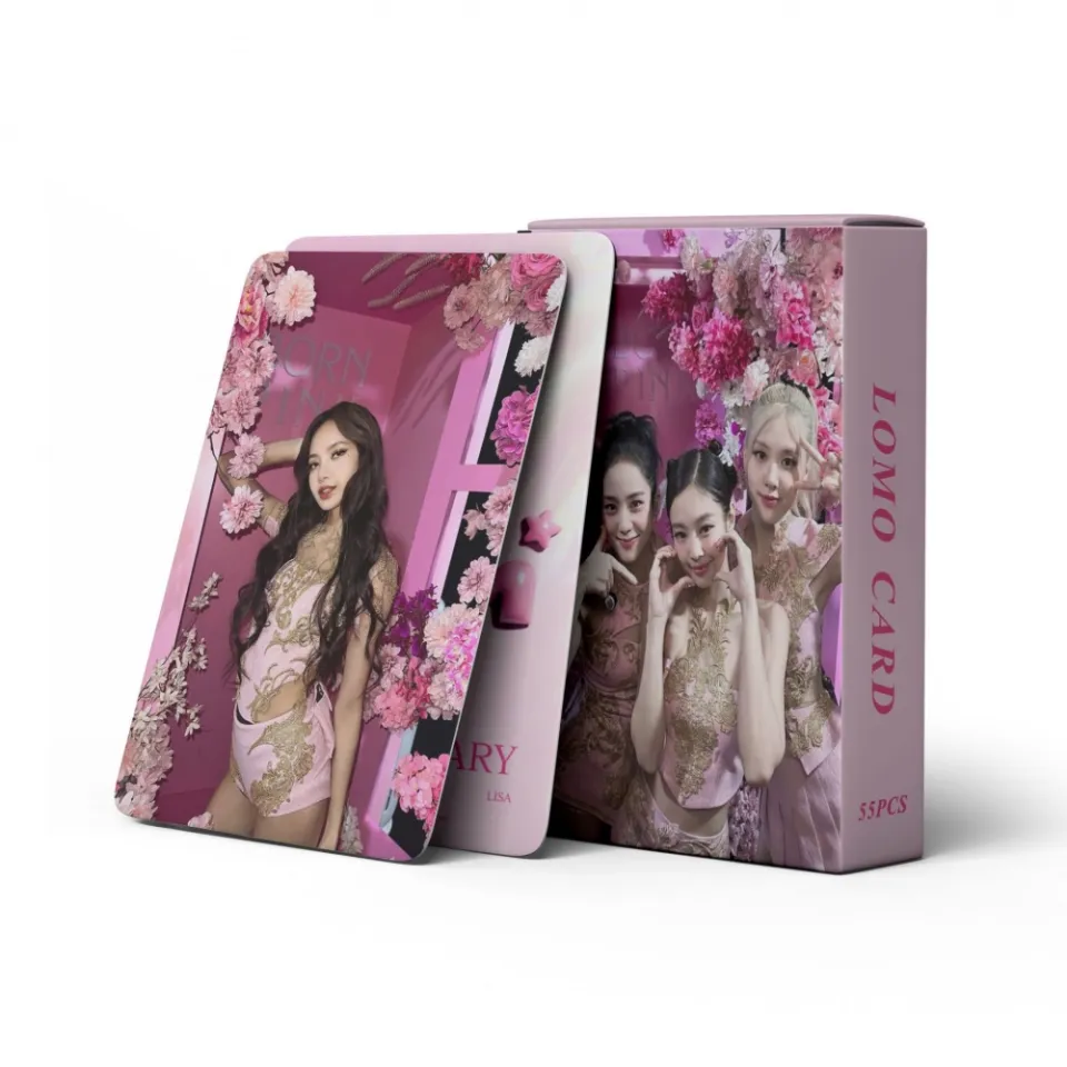 Black Pink 54pcs Lomo Card New Album Pink Venom Photocard For Fans Gift