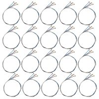 80Pcs A Set of Violin Strings E-A-D-G Core Steel+Nickel Wound Exquisite Stringed Musical Instrument Parts Accessories