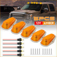 5Pcs Auto Amber LED Cab หลังคา Top Marker ไฟวิ่ง12V กันน้ำสำหรับ FORD F150 F250 F350 1980-1997รถอุปกรณ์เสริม