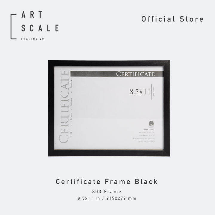 Certificate Frame 803 Size 8.5 x 11 Lazada PH