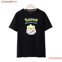 【HOT】เสื้อยืดลำลอง [Lowest Price]นักสืบ Pikachu Pokemon Jenny Turtle เสื้อยืดชายและหญิงการ์ตูนโปเกมอนคู่แขนสั้นแขนสั้น [โพสต์100%cotton