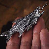 [Handmade] Opsariichthys bidens Bottle Opener ที่เปิดขวด พวงกุญแจ ปลา ทำจากสแตนเลสสตีล