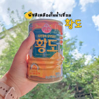 ?ใหม่?ลูกพีชสีเหลืองในน้ำเชื่อม 오뚜기 황도 Yellow Peach?