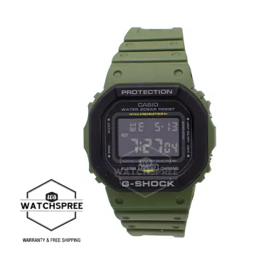 G shock dw 5600 clearance military green