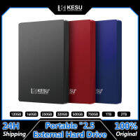 KESU HDD 2.5 "ฮาร์ดไดรฟ์ภายนอกแบบพกพา320Gb500Gb750Gb1Tb ที่เก็บข้อมูล USB3.0เข้ากันได้สำหรับ PC, Mac,เดสก์ท็อป,