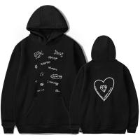 Seventeen Hoodies Men Fans Heart Print Hoodies Personal Signature Clothes Streetwear Popular Oversized Sweatshirt Size XS-4XL