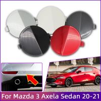 【CW】✶∏  Rear Towing Cover Cap 3 Axela Sedan 2020-2021 Hauling Tow Hooking Trailer Lid Housing Trim