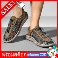 รองเท้าแตะผู้ชายใหม่ของประเทศไทย KEEN รองเท้ากีฬากลางแจ้งลุยกลวงรองเท้าแตะลำลองต้นน้ำระบายอากาศได้