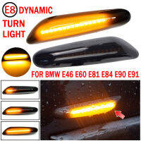 2Pcs Side Marker Light Blinker กันน้ำเลี้ยวด้านข้าง Marker Light Blinker ความสว่างสูงสำหรับ BMW 1 Series E82 Coupe Facelift 2008-2013