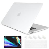 【✲High Quality✲】 yqrg3yz Apple Air Pro Retina เคสสำหรับ Macbook รอบ11 12 13 15 16เคสแบบเนื้อด้านสำหรับ Macbook Air Pro Touch Bar แผ่นครอบแป้นพิมพ์ Id