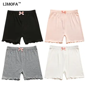 Children modal cotton shorts lace short leggings for girls safety pants  baby short tights girls safety pants anti-light shorts 6 color