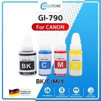 Vo หมึกสี -- COOL น้ำหมึกเติม INK GI-790/GI 790/GI790/790CMYK For CANON G1000/G1010/G2000/G2010/G3000/G3010/G4000/G4010 #ตลับสี  #หมึกปริ้นเตอร์  #หมึกสีเครื่องปริ้น