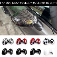 2 :》 “{: ปลอกกระจกมองหลังรถยนต์ลายคาร์บอนไฟเบอร์สำหรับ Mini Cooper Clubman R55 R56 R57 R58 R59 R60อุปกรณ์เสริม R61คันทรี่แมน