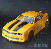 รถ1:10แบนราบวิ่งบนถนน Chevrolet Camaro Bumblebee PVC 200มม. รถมม. สำหรับ Hsp/hpi/tamiya/kyosho/ Sakura 94123 D4