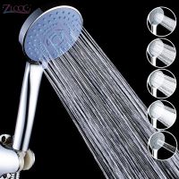 Zloog Shower Head Rainfall Handheld Sprinkle 5 Modes Adjustable Cheap High Pressure Shower Nozzle Bathroom Accessories