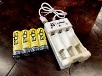 ND ส่งฟรี ถ่านชาร์จ+เครื่องชาร์จ รถกระป๋อง 1.2v 1100mAh ถ่าน spa เครื่องชาร์จ AA ที่ชาร์จ อุปกรณ์ชาร์จ