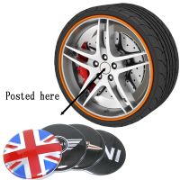 52mm Car Styling Wheel Center Cover Sticker Hub Cap For Mini Cooper S JCW One R55 R56 R60 R61 F54 F55 F56 F60 Clubman Countryman