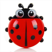 feibeinan66 CUTE ladybird ด้วงแปรงสีฟันที่วางแร็คชั้นวางห้องน้ำ