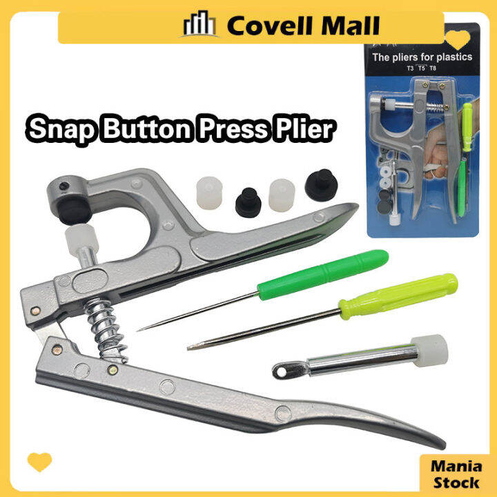 Hand Press Plier Snap Button Press Pliers Metal Pressure Pliers Plastic