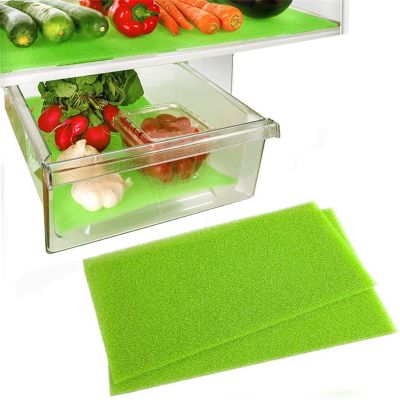 【YF】 Refrigerator Mildewproof Sponge Mat Filter Cotton Washable Can Be Cut Pads Fridge Mats Drawer Table Placemats