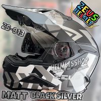 ZEUS ZS-913 MATT BLACK SILVER