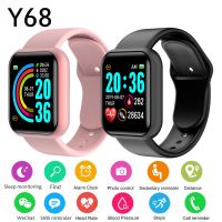 ☋♟ Y68 Smart Watch Men Women Watches Heart Rate Blood Pressure Monitoring Sports Watch Fitness Tracker Smartwatch For Android IOS