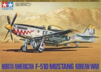 Tamiya โมเดลเครื่องบินเครื่องบิน1/48อเมริกาเหนือ F-51D MUSTANG Hoy 61044