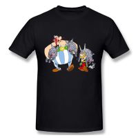 Graphic Man T Shirt Geek Lovers Day Asterix Obelix Custom Vintage Style MotherS Day T-Shirt Valentines Day gift