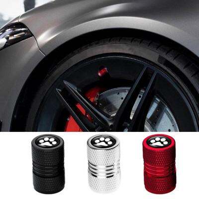 Tire Stem Caps 4 Pcs Leak Proof Valve Caps with Dog Paw Shape Dust Proof Valve Caps Car Tire Valve Caps No Fading for SUV Car RV Bike effective