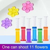 1PC Flower Aromatic Toilet Cleaner Gel Deodorant Air Freshener Aromatic Detergent 12 Flower Toilet Fragrance Deodorant Cleaning