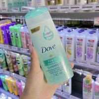 ⚡ส่งไว⚡ DOVE โดฟ แชมพู นูทริทีฟ โซลูชั่น เฟรช นอริชเม้นท์.DOVE NUTRITIVE SOLUTIONS FRESH NOURISHMENT SHAMPOO. 140ml shc