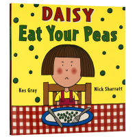 Milumilu กินของคุณ Peas Daisy หนังสือภาษาอังกฤษดั้งเดิม