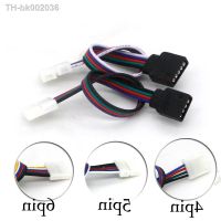 ۩ 5pcs 5050 3528 RGB RGBW RGB CCT 4pin 5pin 6pin LED Strip connectors Wire Female Cable Strip to Power Adaptor 10mm 12mm connector